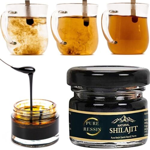 Resina Shilajit Pura de Alta Calidad