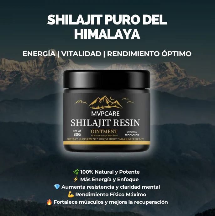 Resina Shilajit Pura de Alta Calidad