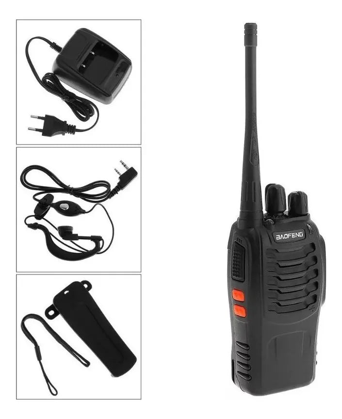 Walkie Talkie Baofeng X 2 Radios 16C 5km Alcance