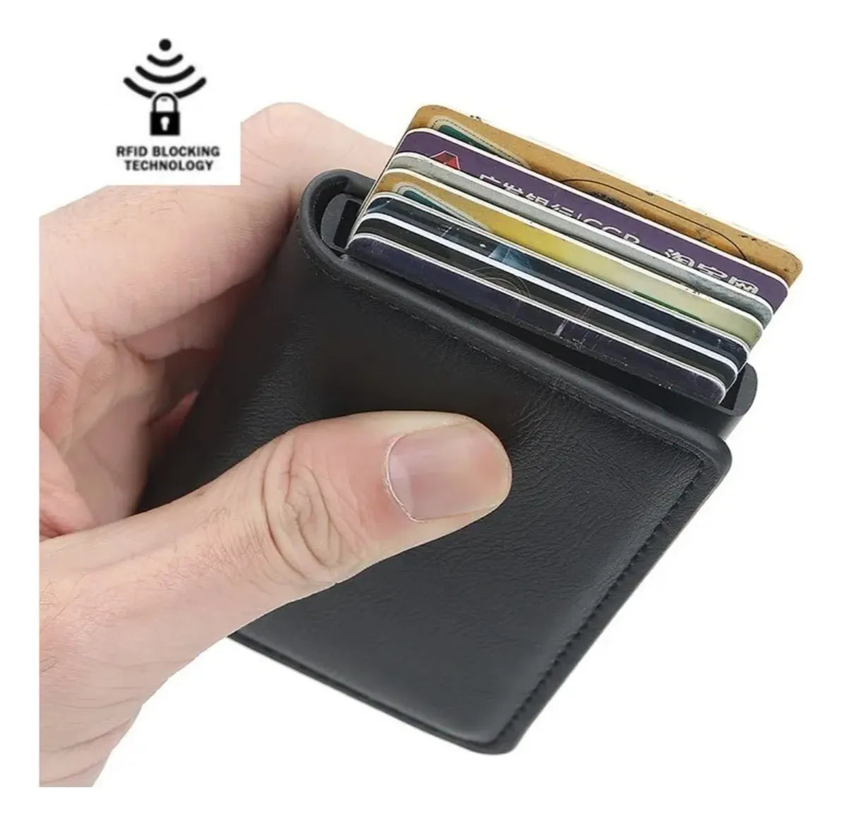 Billetera Tarjetero Anticlonación Rfid