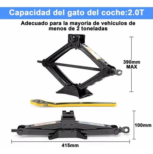 Juego De Gato De Doble Horquilla De 2000kg, Gato+ Accesorios 🔧🚗