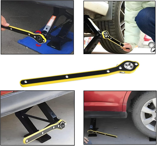 LLAVE DE PALANCA  PARA  GATO HIDRÁULICO 🔧🚗